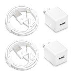 i Phone Charger, 5W USB to Lightning Cable 6Ft Quick Fast Charging Cord USB Wall Chargers Power Adapter for i Phone 14/13/12/11/X/8 Plus/XR/XS Max/SE/i Pad(2-Pack)