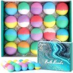 20-Piece Natural Bath Bombs Gift Set