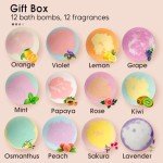 Fun Bath Bombs Gift Set for Kids & Women