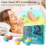 20-Piece Natural Bath Bombs Gift Set