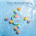 Colorful Bath Bombs Gift Set for Relaxation