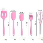 5-Piece Heat-Resistant Silicone Kitchen Utensil Set