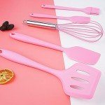 5-Piece Heat-Resistant Silicone Kitchen Utensil Set