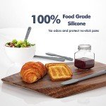 Silicone Spatula Set - 4 Pieces, Heat Resistant