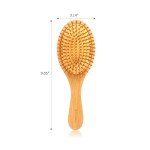 Bamboo Hair Brush for Growth and Detangling