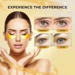 24K Gold Under Eye Patches - 10 Pairs