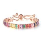 Charming Adjustable Crystal Tennis Bracelet for Women