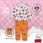 Disney Girls' Cotton Holiday Pajama Set