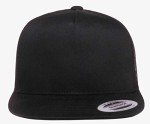 Black Flexfit Adjustable Snapback Trucker Hat