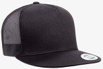 Black Flexfit Adjustable Snapback Trucker Hat