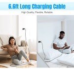 Type C Fast Charger, for Samsung Charger Android Phone USB C Charging Block, Charge Cable 6.6ft for Galaxy S23/S23+/S22/S21/S20/S10e/S9/S8/Note20/Note10/Note9/Z Fold 3/4/5 2-Pack