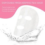 200 Sheets Disposable Facial Sheet Masks - Clear