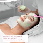 200 Sheets Plastic Face Mask Set for DIY Spa