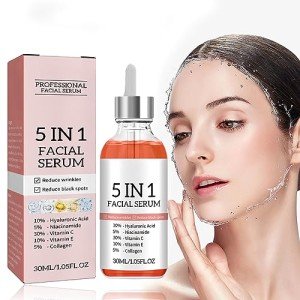 Vitamin C Face Serum – 5 In 1 Anti-Aging