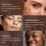 3-Pack Anti-Aging Facial Serums Set