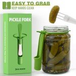 2 Pack Pickle Forks for Easy Jar Serving
