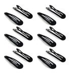 40-Pack Metal Hair Clips for Styling