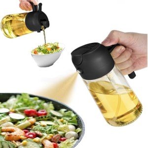NIKKIER 2-in-1 Olive Oil Sprayer - 470ml