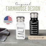 Cute Farmhouse Salt and Pepper Shakers Set