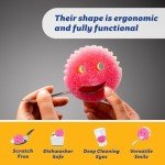 3 Pack Scrub Daddy & Mommy Sponges