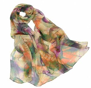 Floral Lightweight Scarves for Women