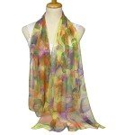 Floral Lightweight Scarves for Women