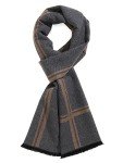 Cozy Plaid Men's Winter Scarf - Soft Feel