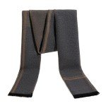 Cozy Plaid Men's Winter Scarf - Soft Feel