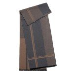 Cozy Plaid Men's Winter Scarf - Soft Feel