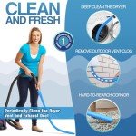 PetOde Dryer Vent Cleaner Kit for Vacuums