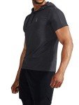 Men's 3-Pack Dry Fit Athletic Hooded Shirts