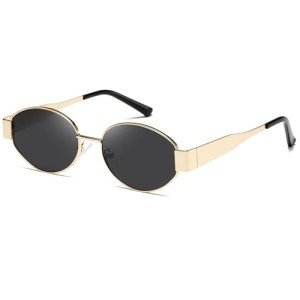 Trendy Retro Oval Sunglasses for Men and Women