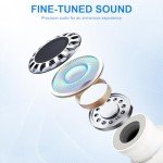 sucegi TWS Bluetooth Earbuds, Wireless Ear Buds intergrated with Find My, ENC Noise Cancelling Earbuds [IPX5 Waterproof], Headphones Earphones for iPhone Android Phone Laptop Pad