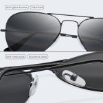 Stylish Polarized Aviator Sunglasses for Men and Women