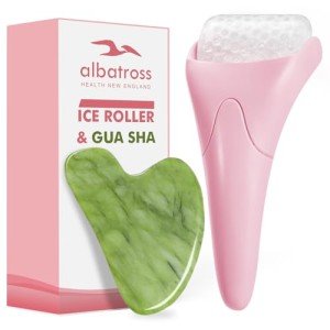 Gua Sha and Ice Roller Facial Tool Set