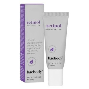 Baebody Travel Size Retinol Moisturizer Cream 0.5 oz