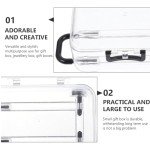 Travel Set: Clear Mini Suitcase, Eye Mask & Earplugs