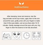 Vitamin C Under Eye Masks – 6 Pairs