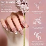 10-Piece Nude Gel Nail Polish Set