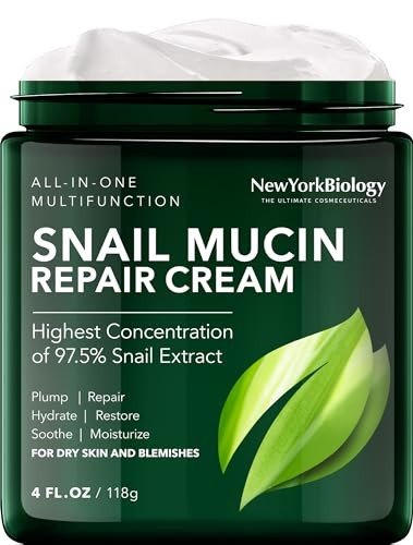 Korean Snail Mucin Face Moisturizer - 4 Oz