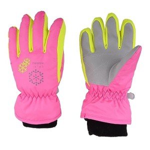 Kids Winter Snow Gloves - Windproof Mittens for Toddlers