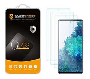 Supershieldz (3 Pack) Designed for Samsung Galaxy S20 FE 5G Tempered Glass Screen Protector, 0.33mm Thick, Anti Scratch, Bubble Free