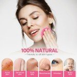 50 Natural Pink Facial Sponges for Cleansing