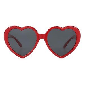 Heart-Shaped Kids Sunglasses with UV Protection
