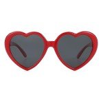Heart-Shaped Kids Sunglasses with UV Protection