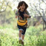 Cute Adjustable Fanny Pack for Kids - Yellow