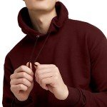 Hanes EcoSmart Men’s Pullover Hoodie - Mulled Berry