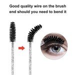 Disposable Eyelash and Eyebrow Brush Set – 100 Pieces
