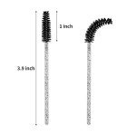 Disposable Eyelash and Eyebrow Brush Set – 100 Pieces