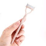 Eyelash Separator Comb with Cover - Naked Pink